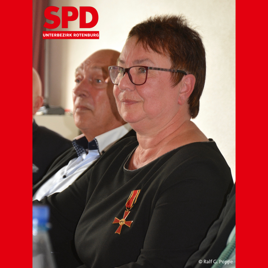 Glückwunsch Doris Brandt - Verdienstorden der BRD